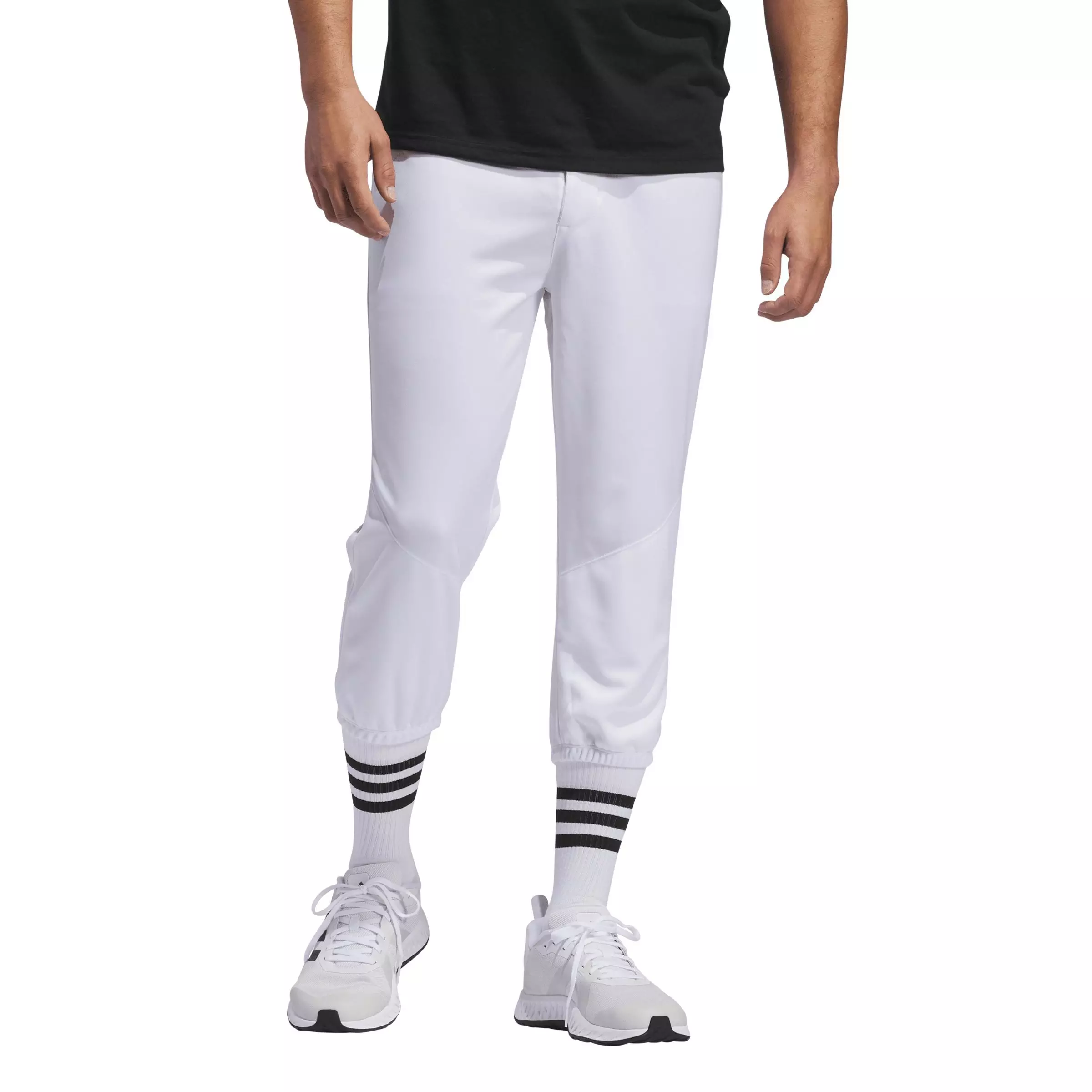 Adidas white baseball pants online